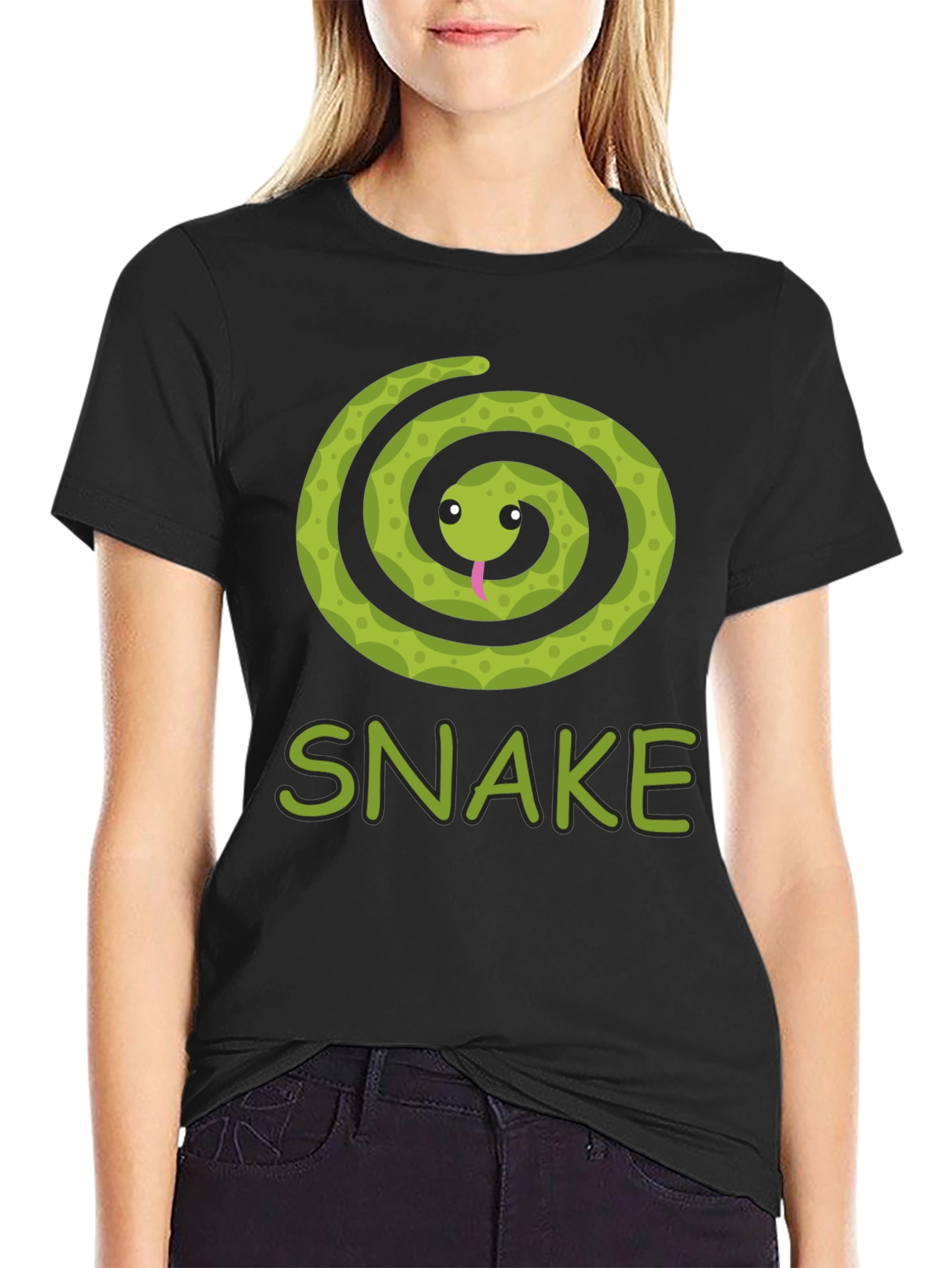 Snake T-Shirt - Cute Reptile Design