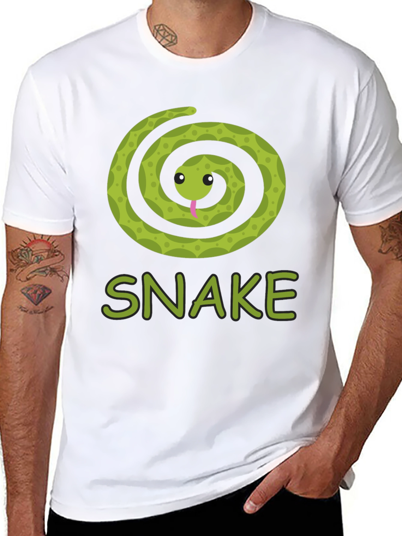 Snake T-Shirt - Cute Reptile Design