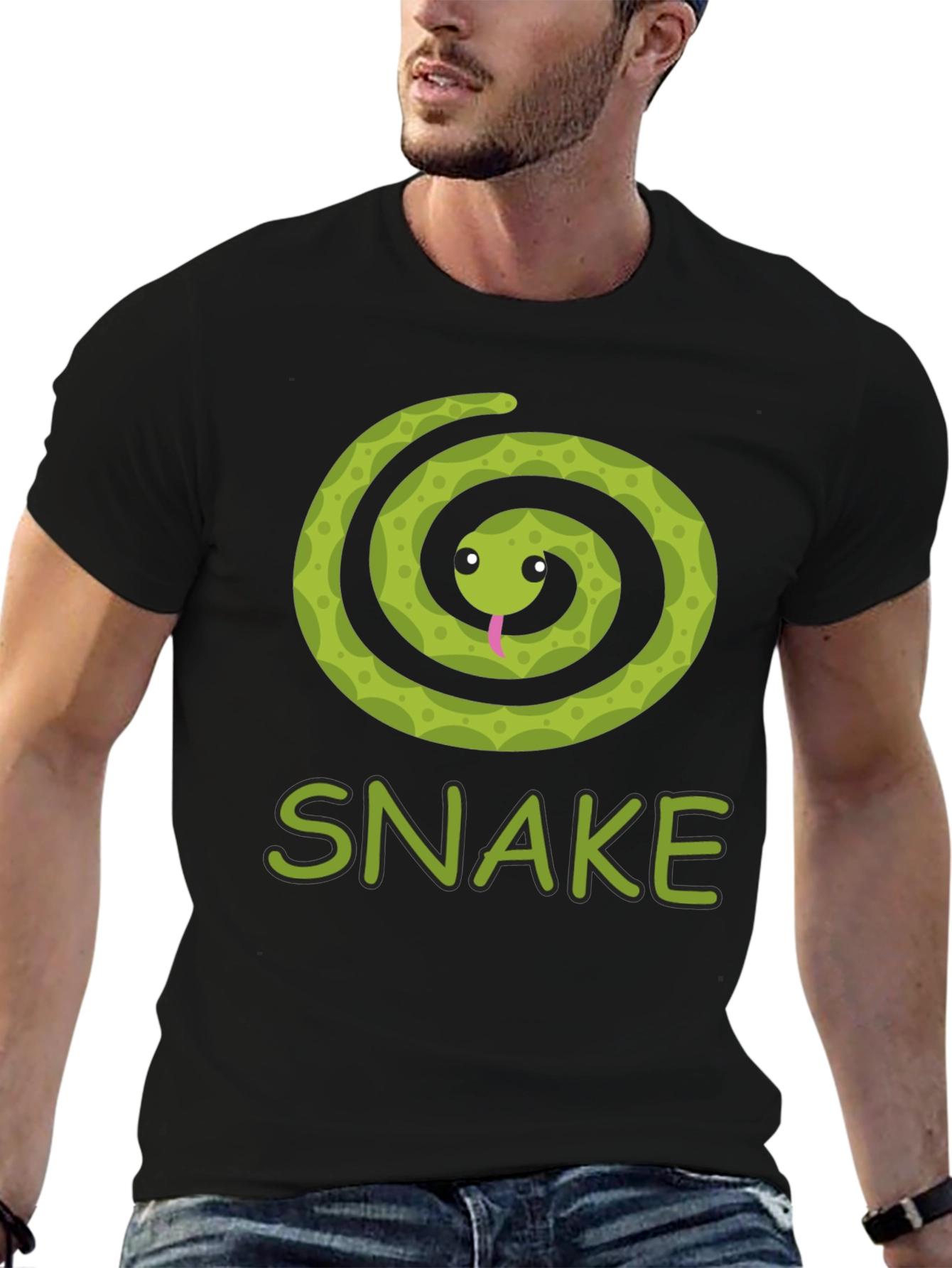 Snake T-Shirt - Cute Reptile Design