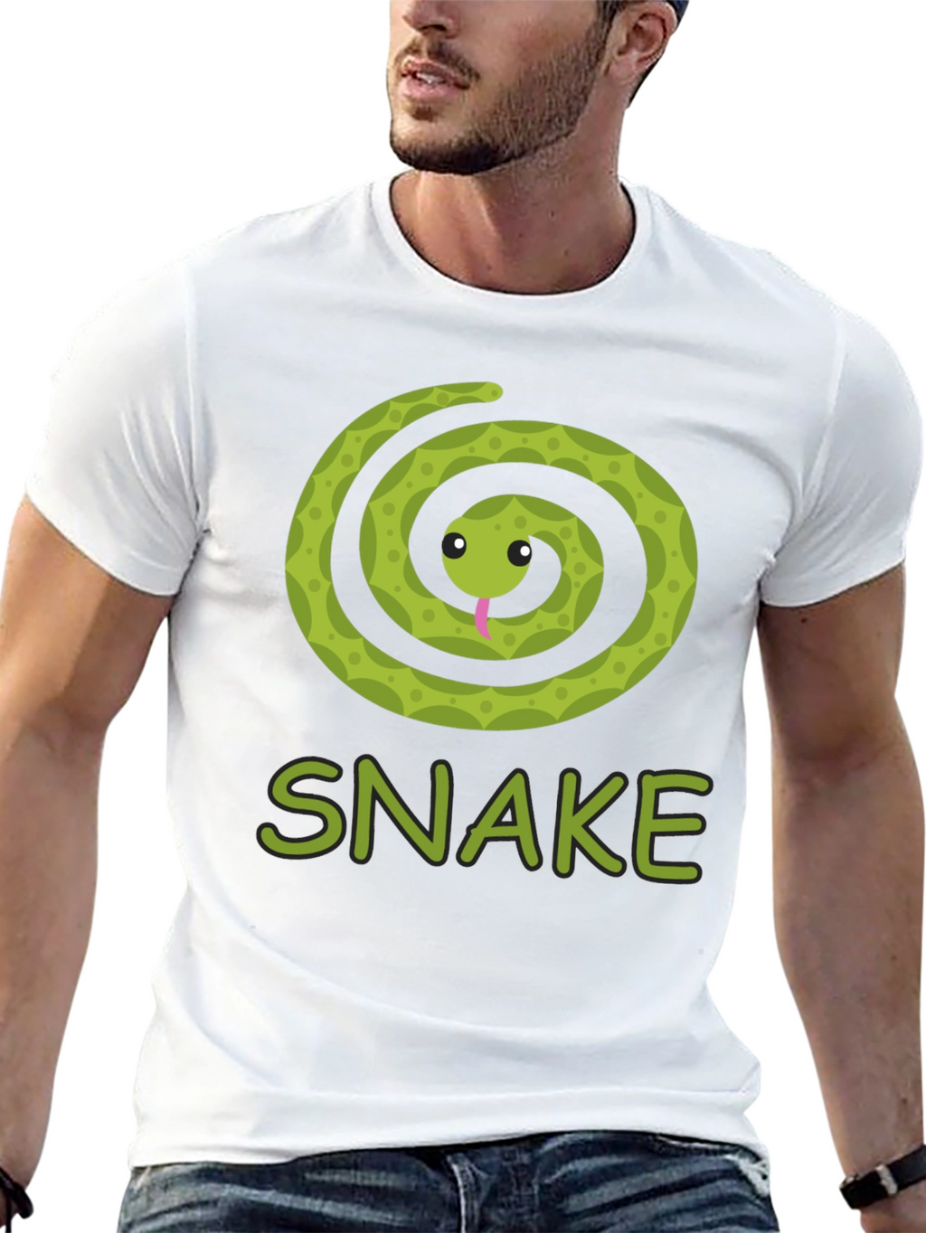 Snake T-Shirt - Cute Reptile Design