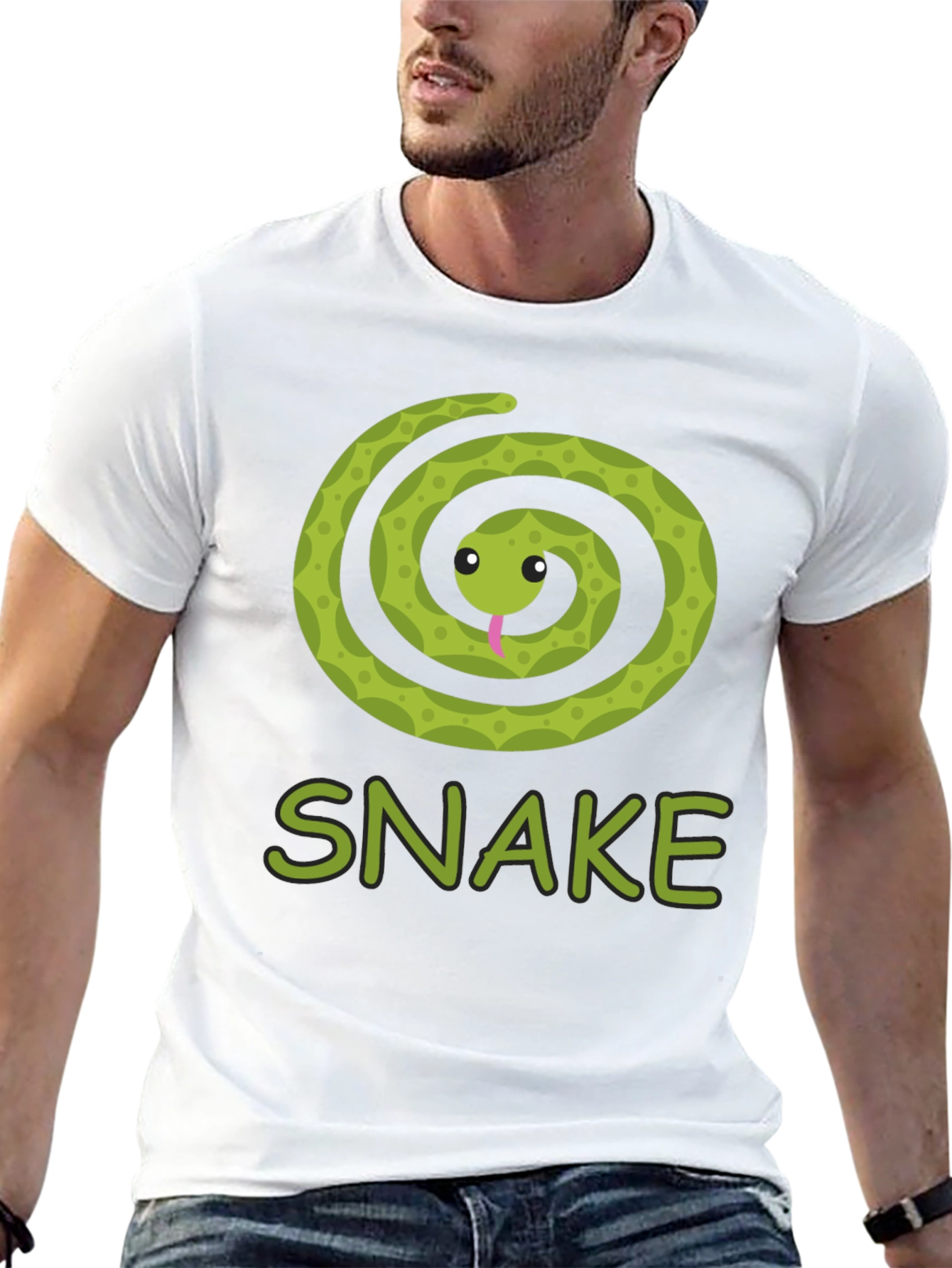 Snake T-Shirt - Cute Reptile Design