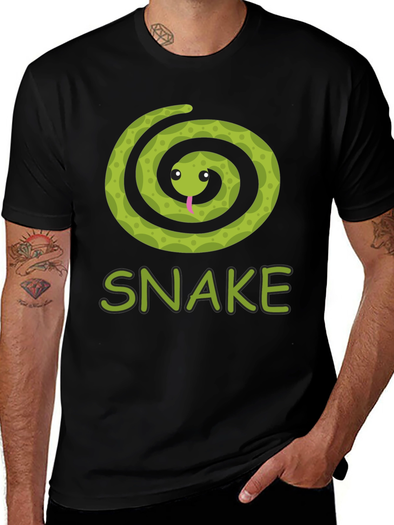 Snake T-Shirt - Cute Reptile Design
