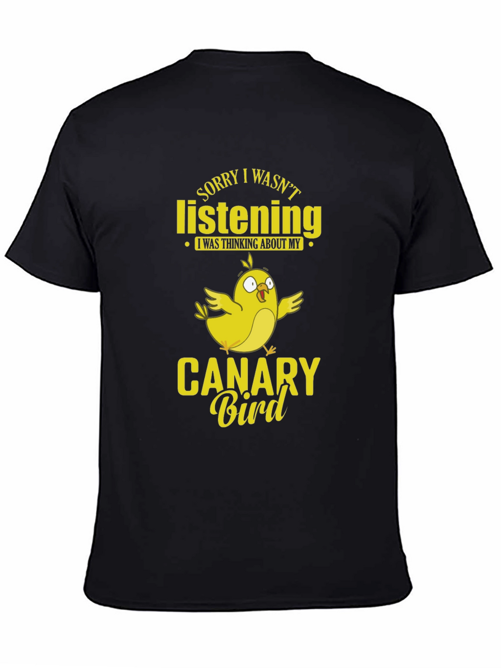 Canary Bird T-Shirt Funny Bird Lover Tee