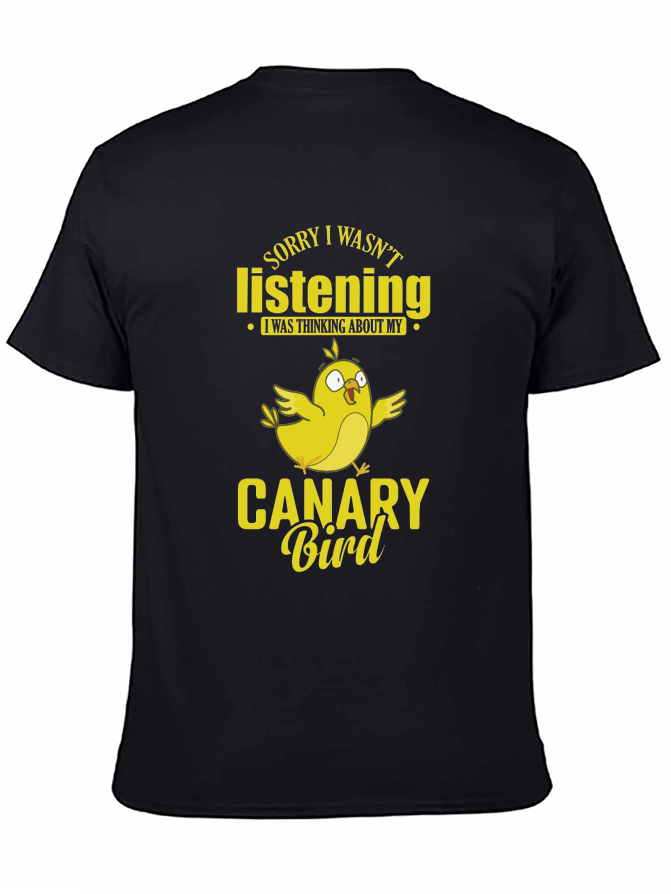 Canary Bird T-Shirt Funny Bird Lover Tee