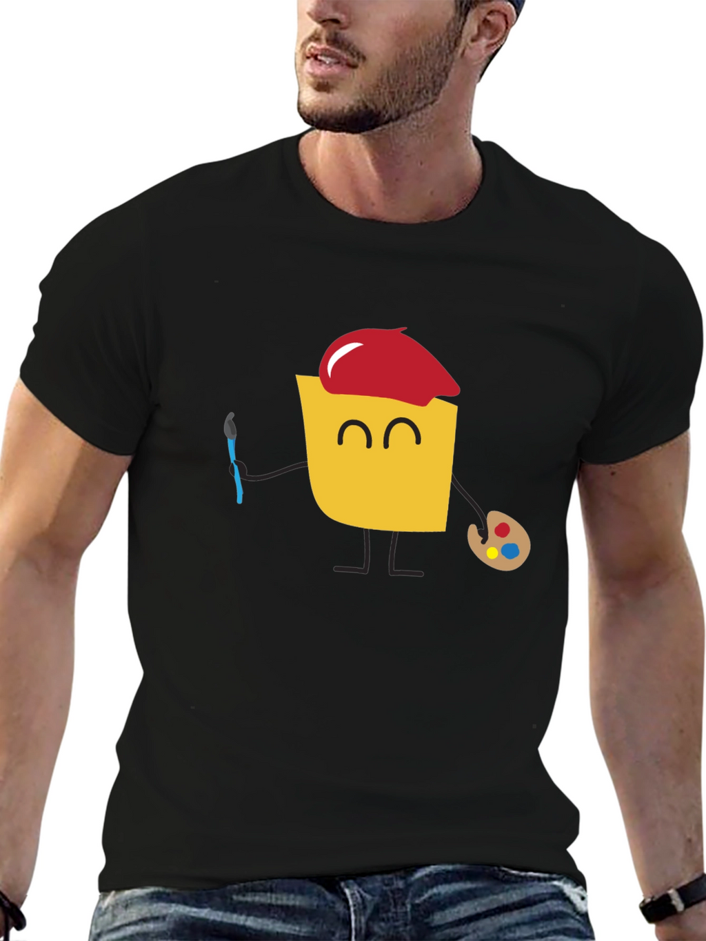 Artistic Expression Black T-Shirt