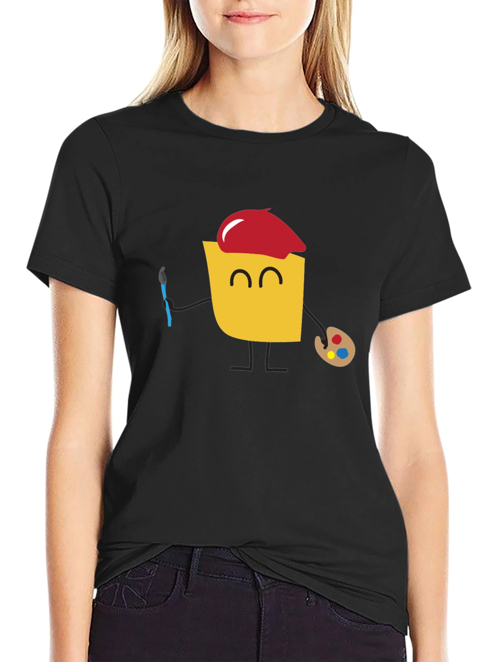 Artistic Expression Black T-Shirt