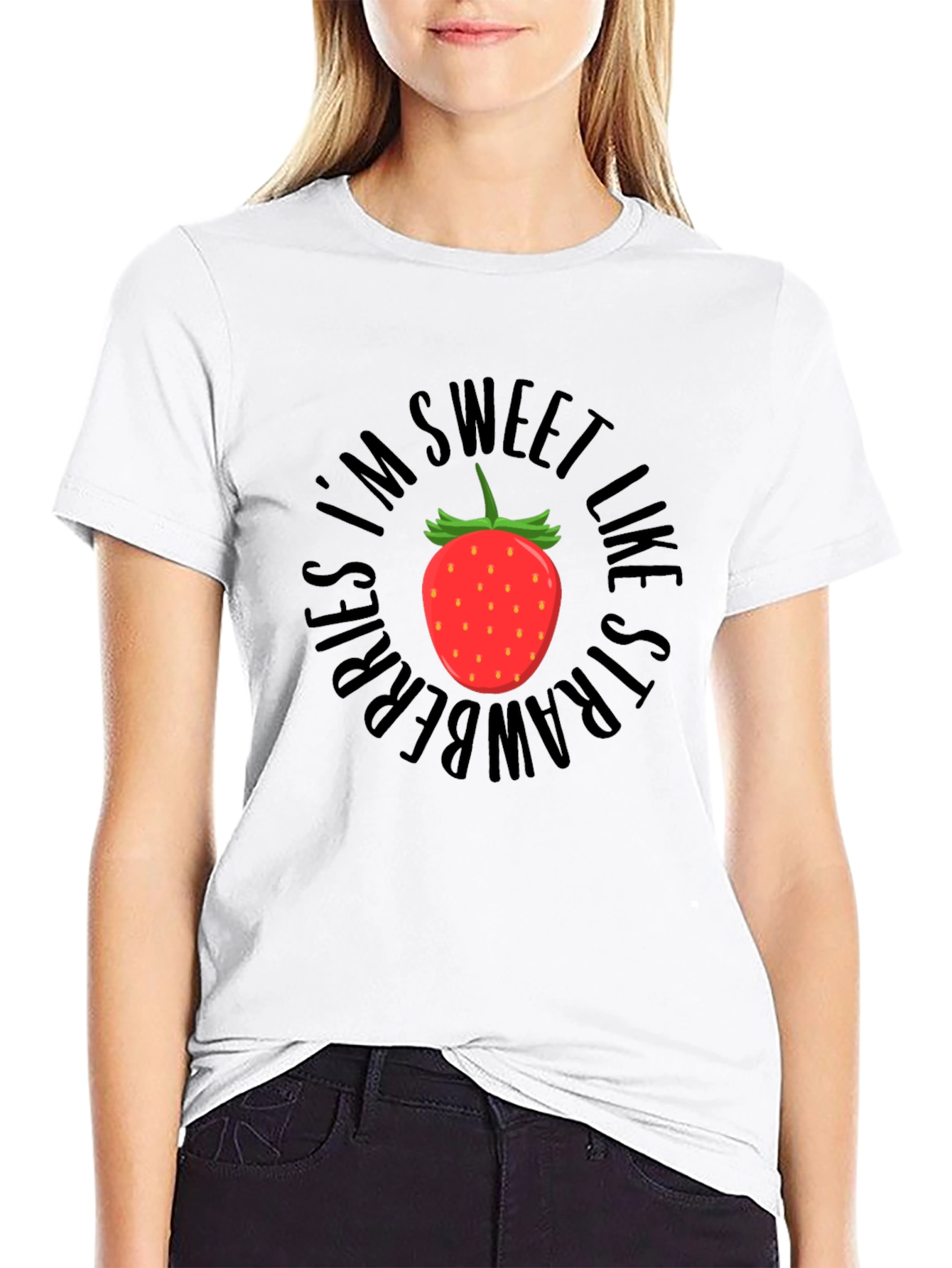 Sweet Like Strawberries Graphic Tee