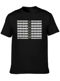 Guitar Chord Chart Black T-Shirt