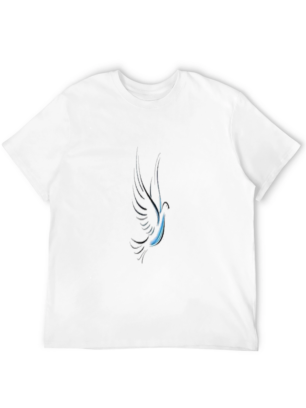 Dove Graphic Black T-Shirt