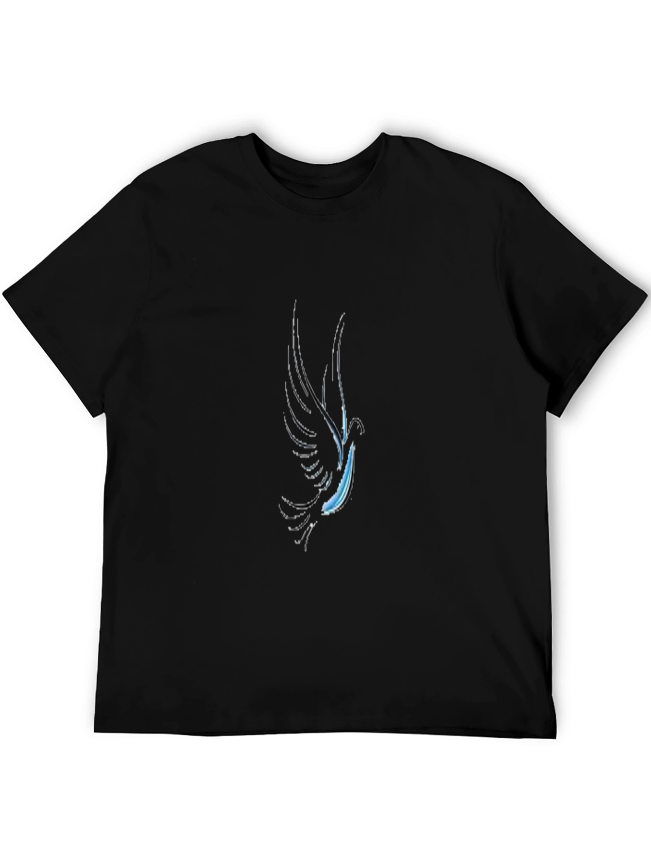 Dove Graphic Black T-Shirt