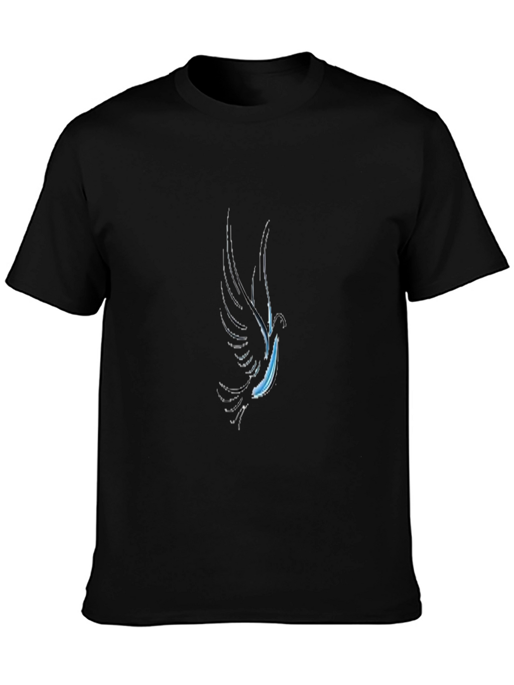 Dove Graphic Black T-Shirt