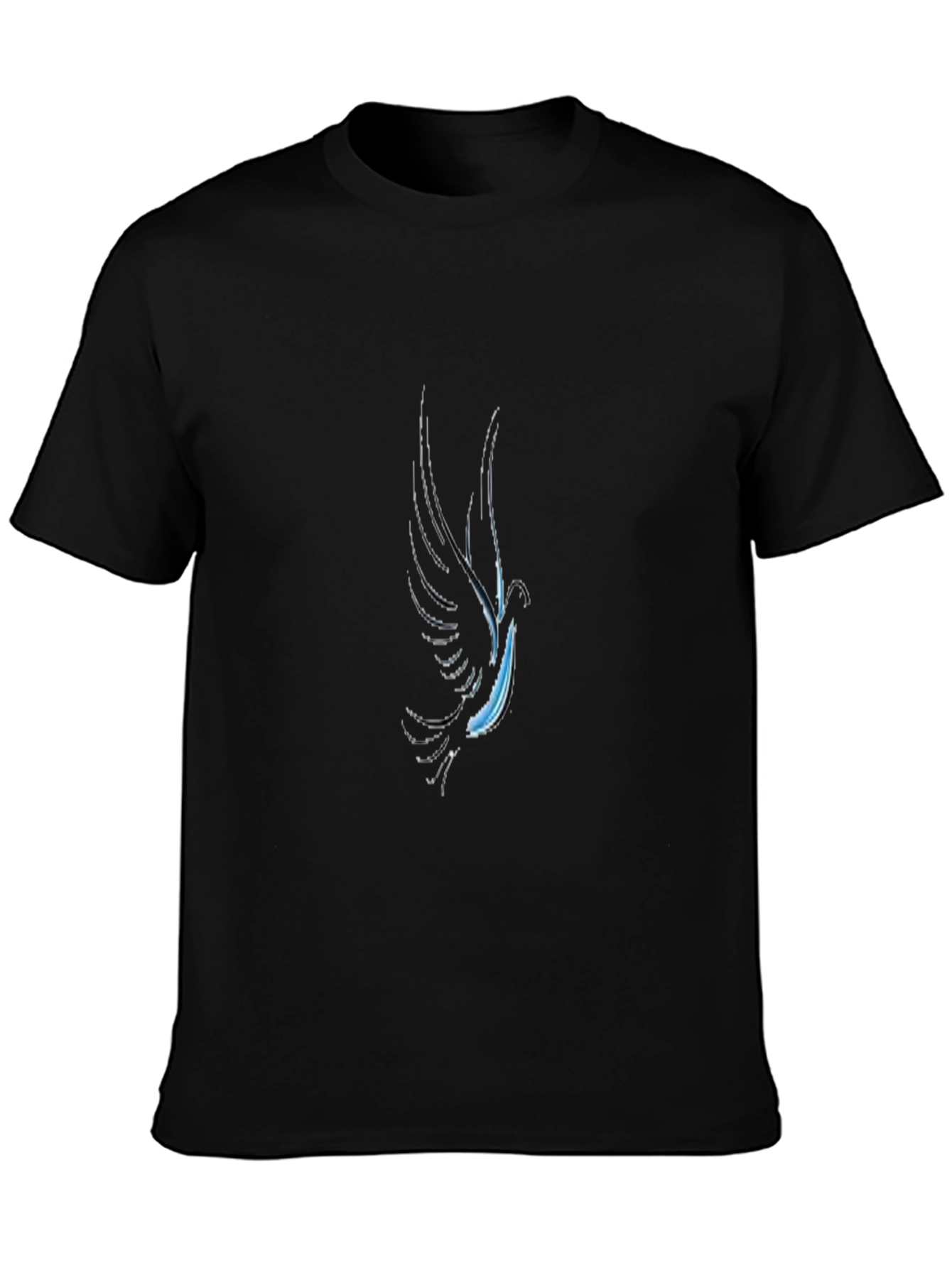 Dove Graphic Black T-Shirt