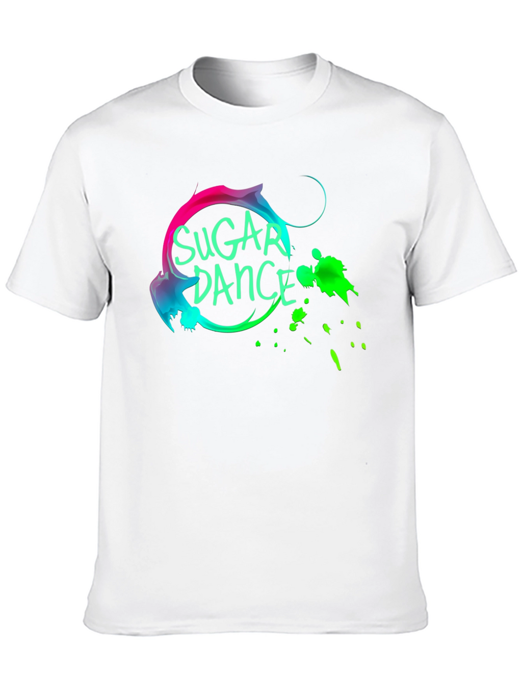 Sugar Dance Black Graphic Tee