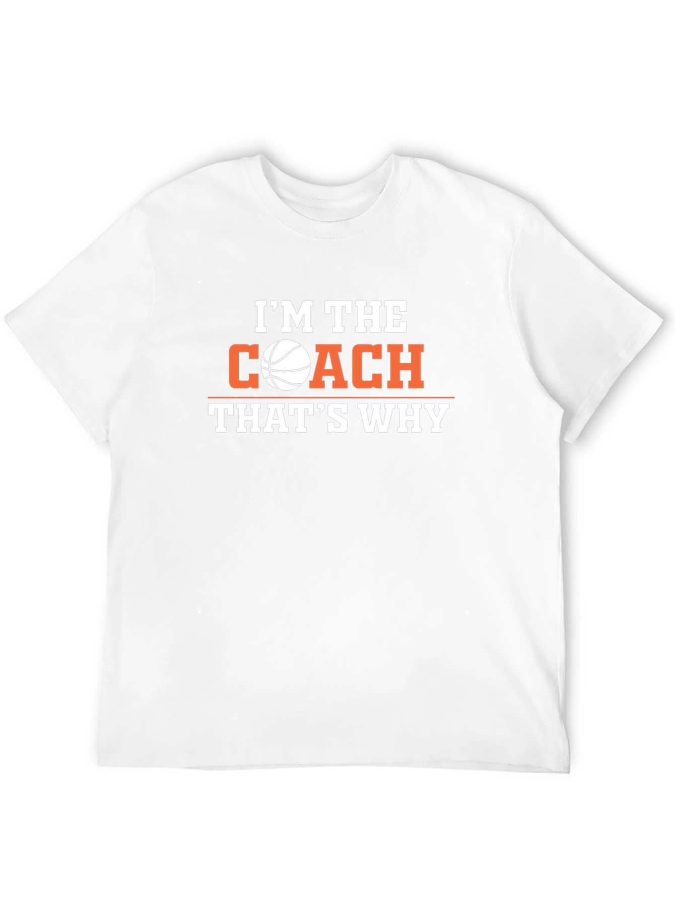 Im The Coach T-Shirt Basketball Graphic Tee