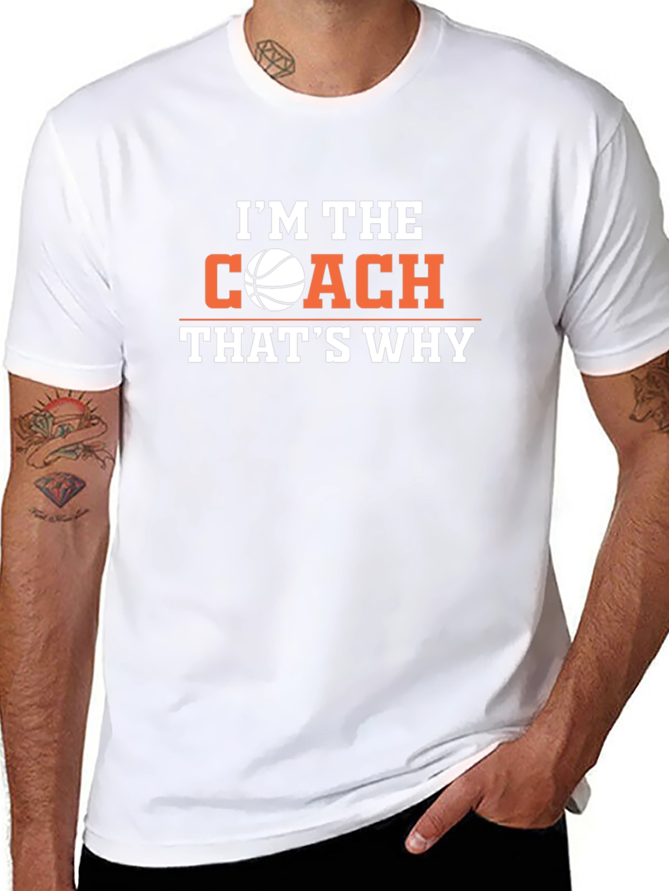 Im The Coach T-Shirt Basketball Graphic Tee