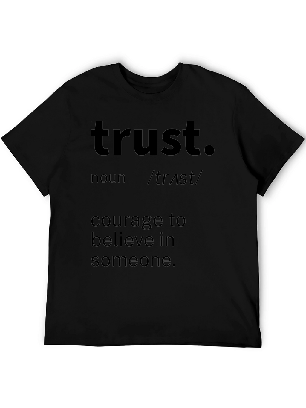 Trust Definition Graphic T-Shirt
