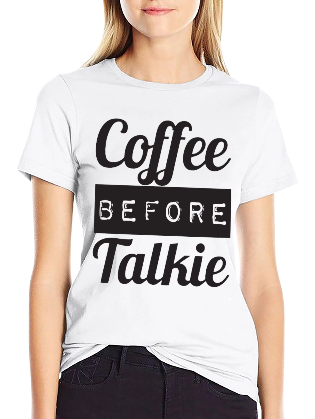 Coffee Before Talkie Graphic Tee