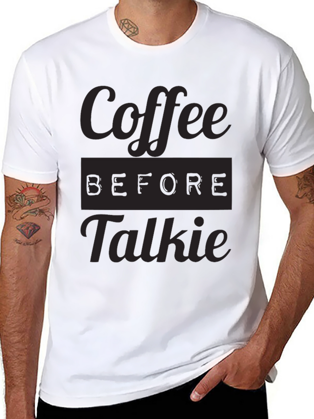 Coffee Before Talkie Graphic Tee