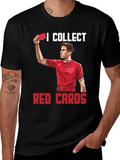 I Collect Red Cards Funny Soccer T-Shirt