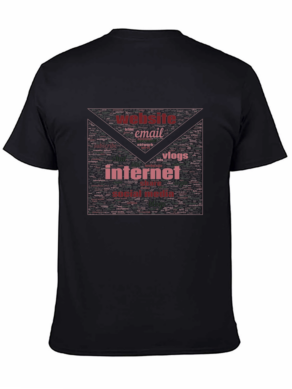 Internet Word Cloud T-Shirt