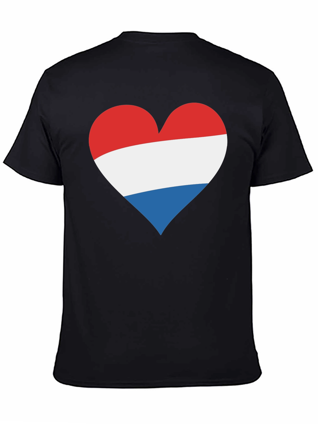Dutch Flag Heart T-Shirt - Show Your Love for the Netherlands