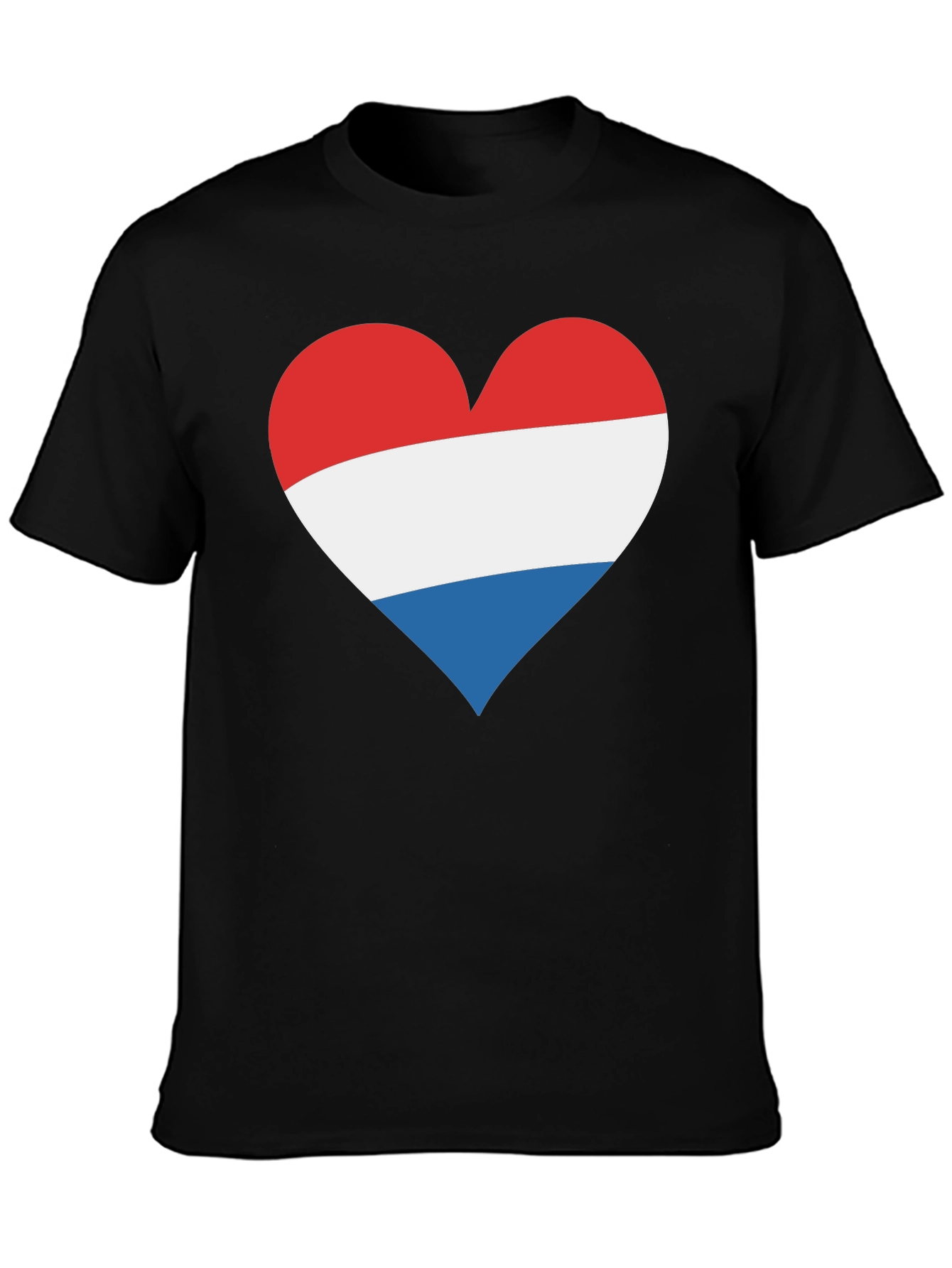 Dutch Flag Heart T-Shirt - Show Your Love for the Netherlands