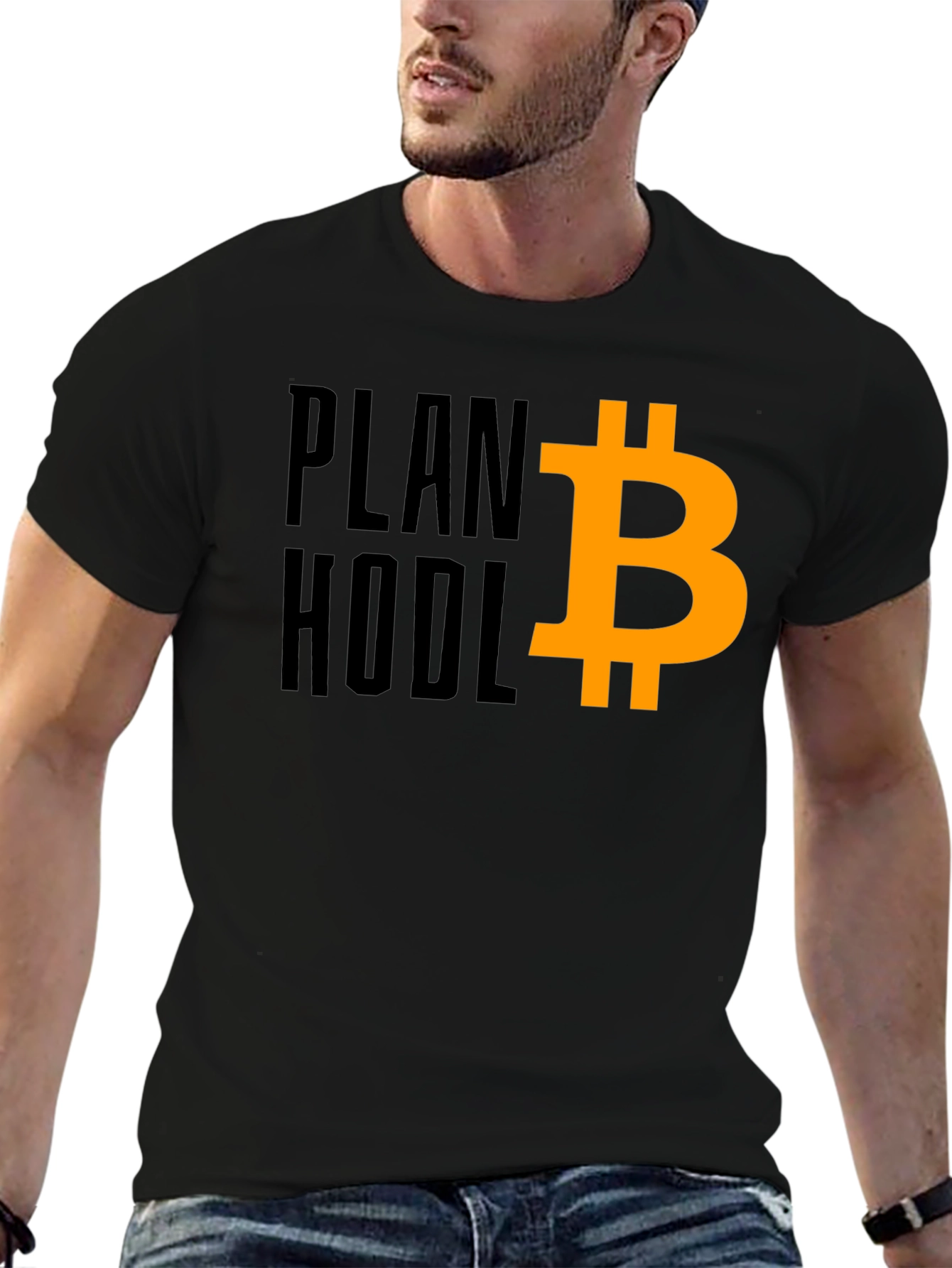 Plan Hodl Bitcoin T-Shirt - Crypto Investor Tee