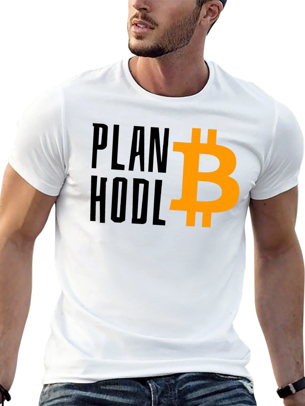 Plan Hodl Bitcoin T-Shirt - Crypto Investor Tee