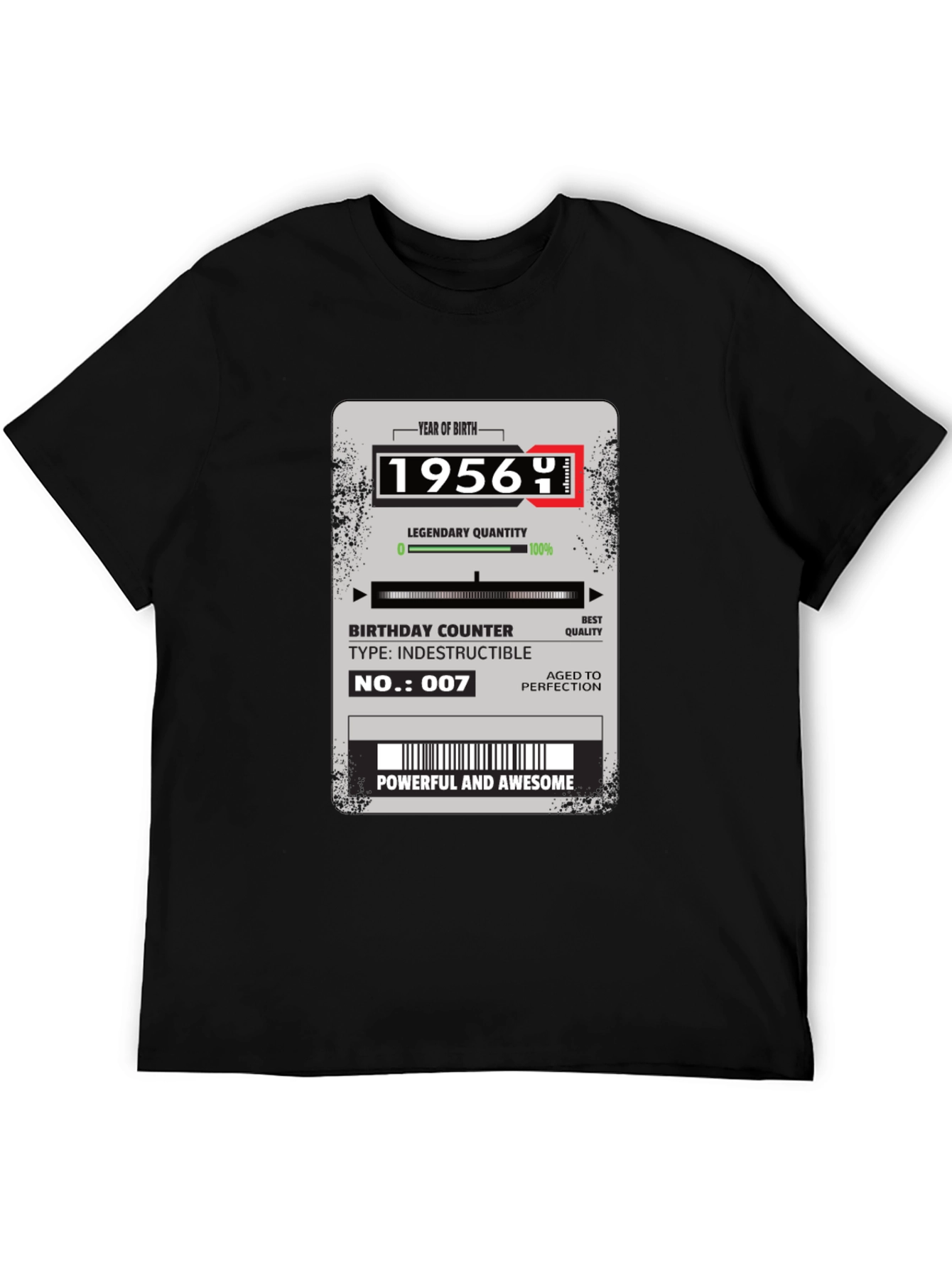 1956 Year of Birth Birthday T-Shirt