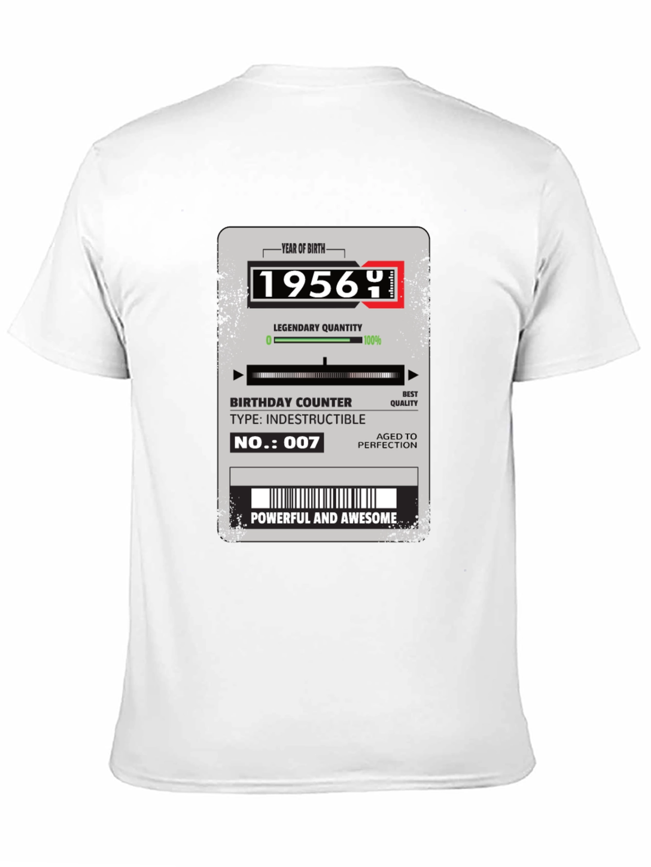 1956 Year of Birth Birthday T-Shirt