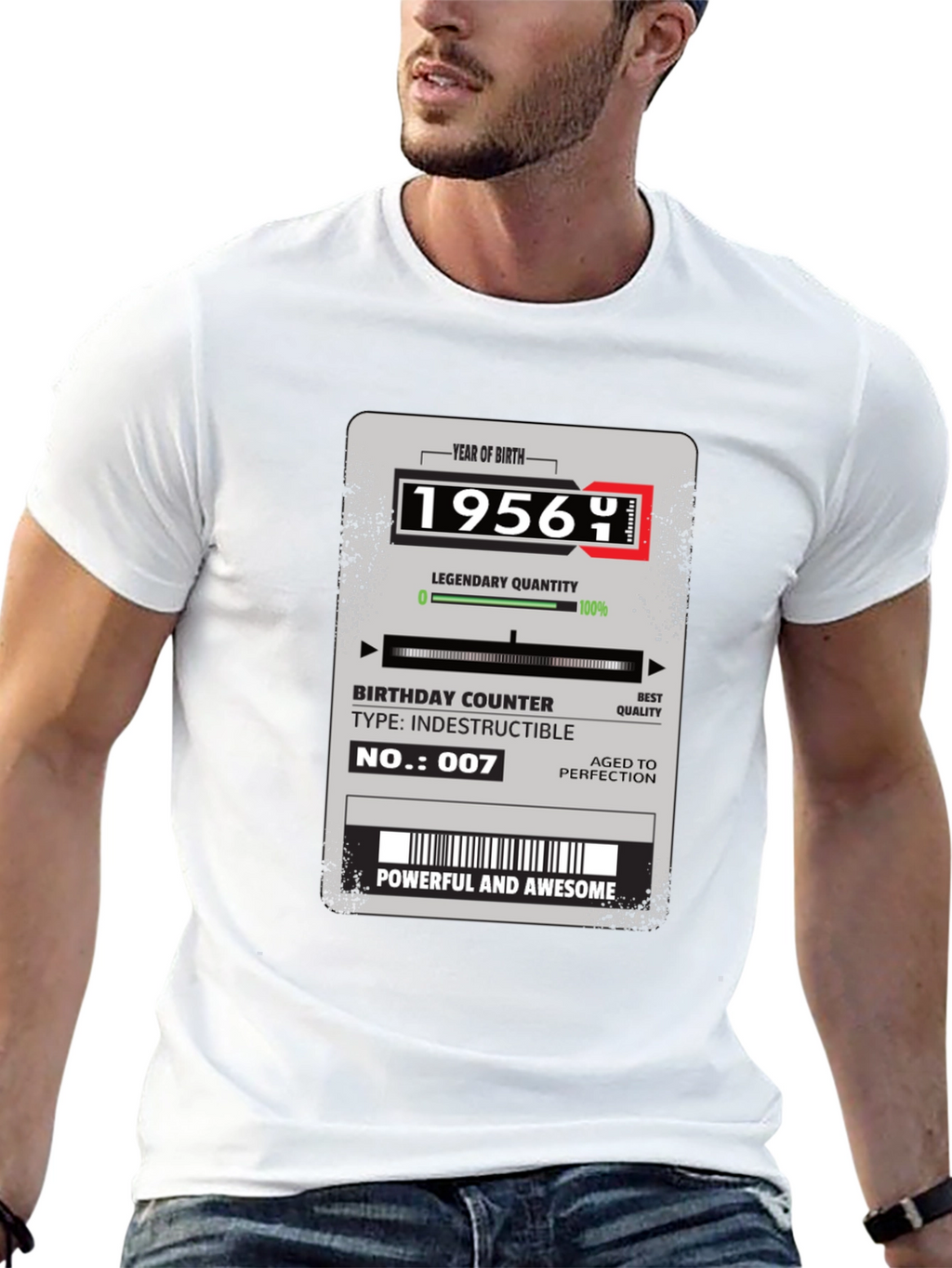 1956 Year of Birth Birthday T-Shirt
