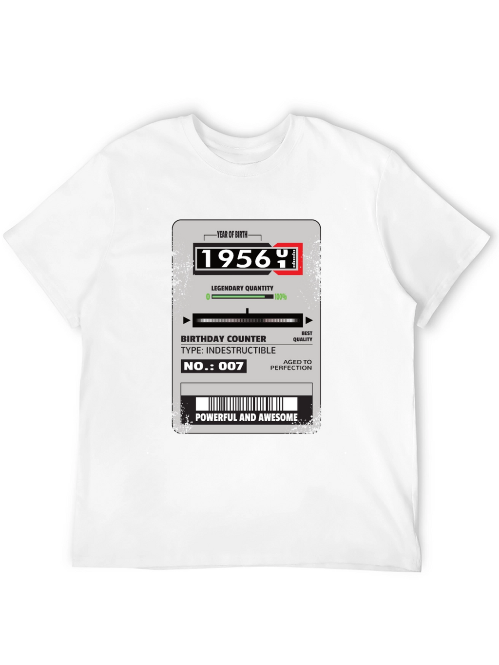 1956 Year of Birth Birthday T-Shirt