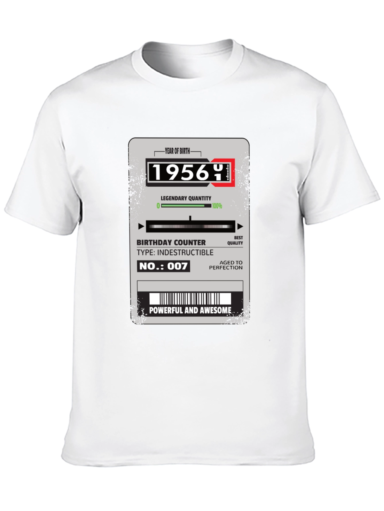 1956 Year of Birth Birthday T-Shirt