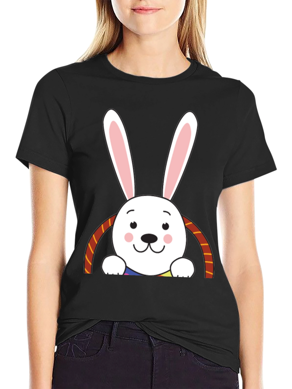 Bunny Rainbow Pride Graphic Tee