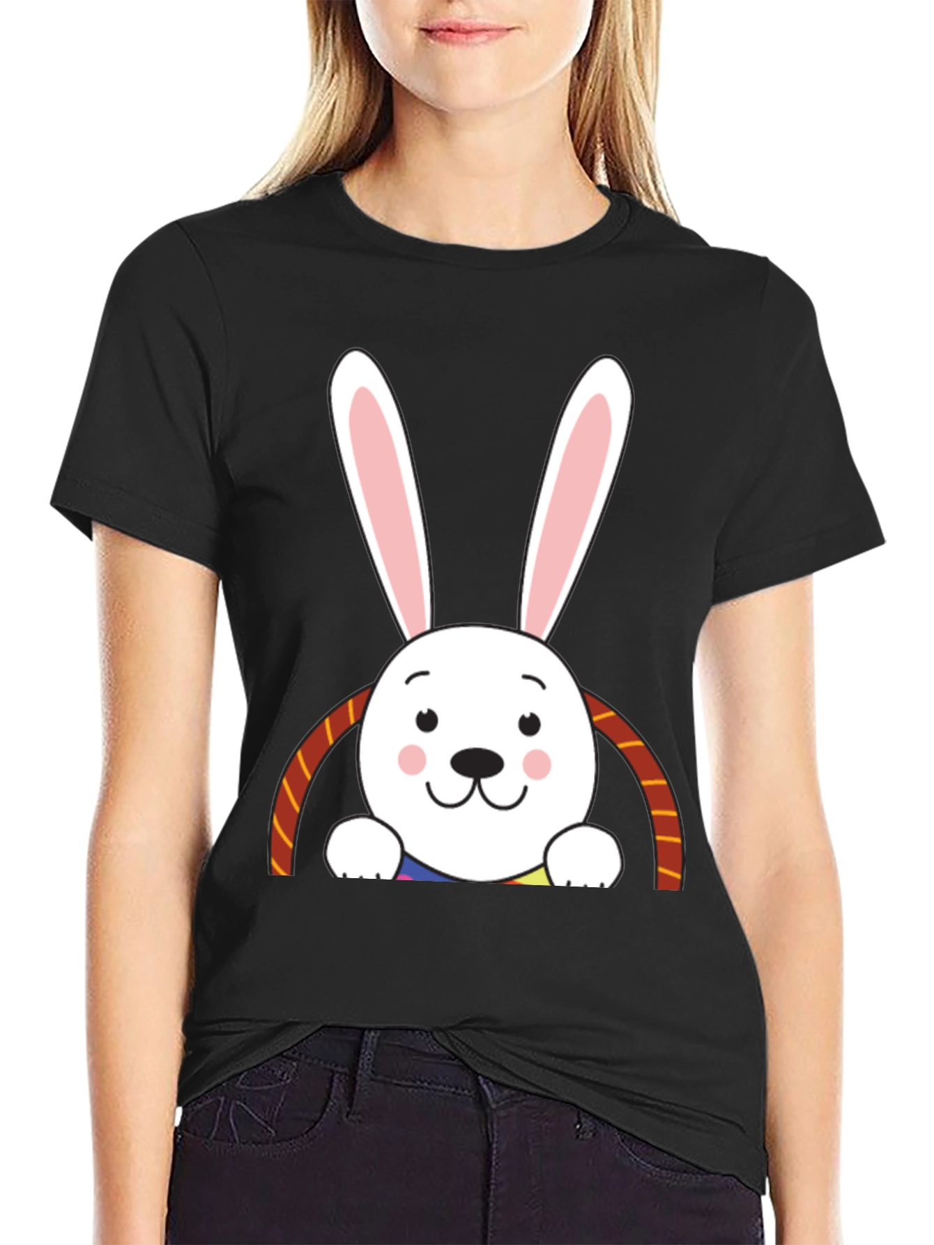 Bunny Rainbow Pride Graphic Tee
