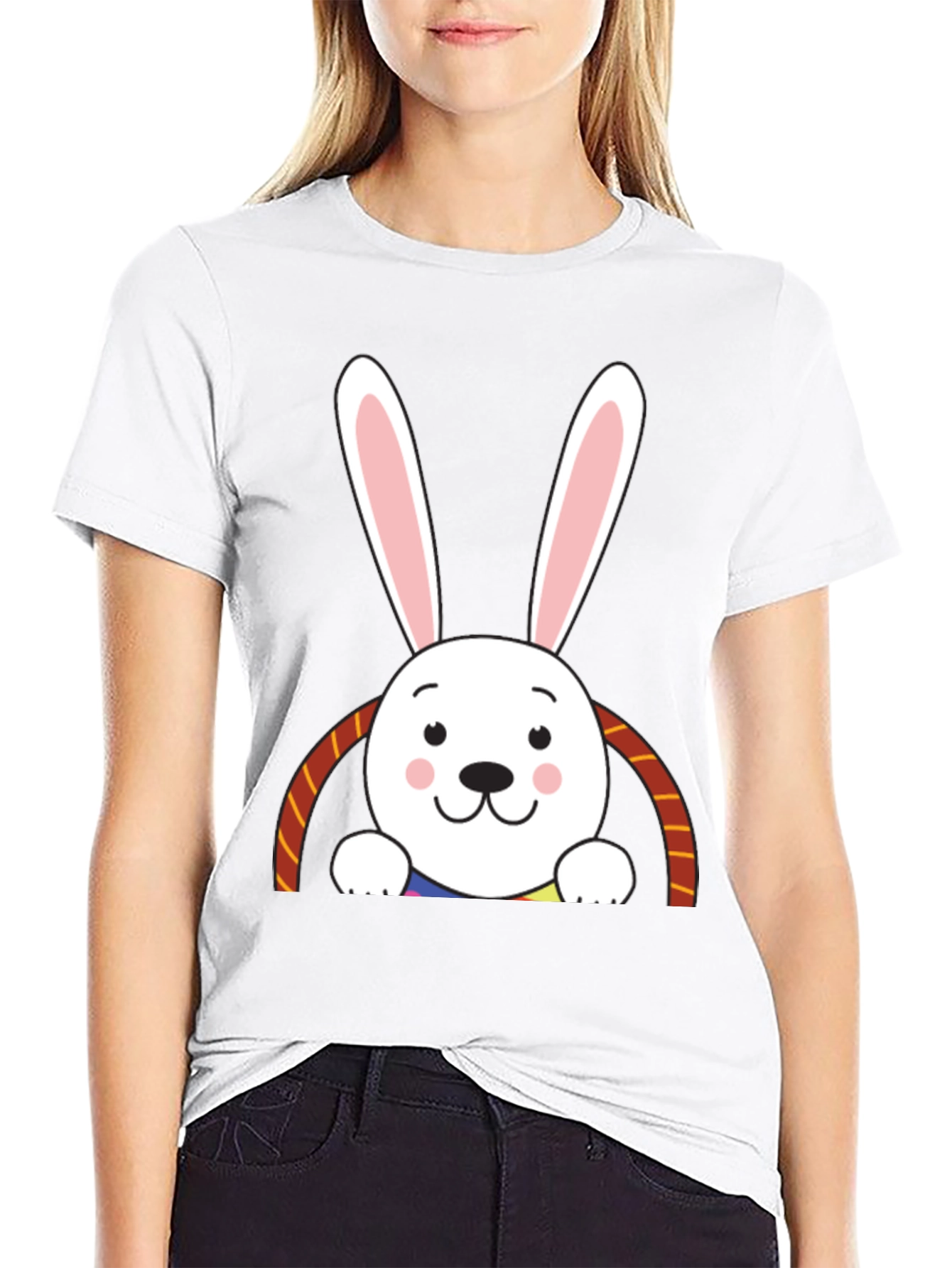 Bunny Rainbow Pride Graphic Tee