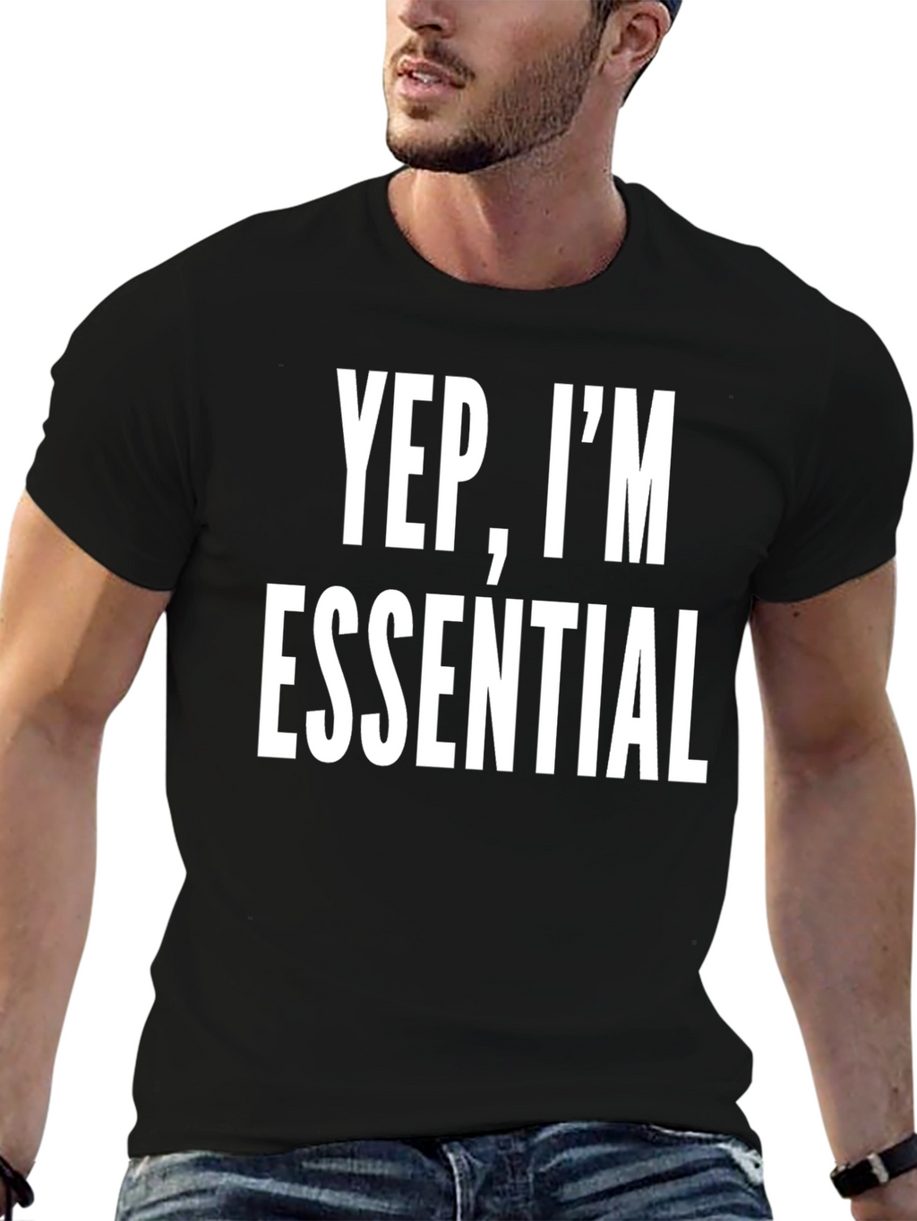 Yep Im Essential Black T-Shirt