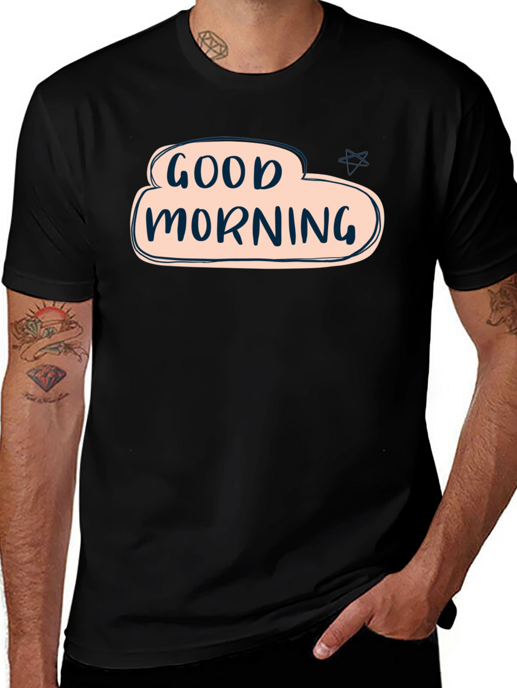 Good Morning Graphic T-Shirt - Stylish Casual Wear