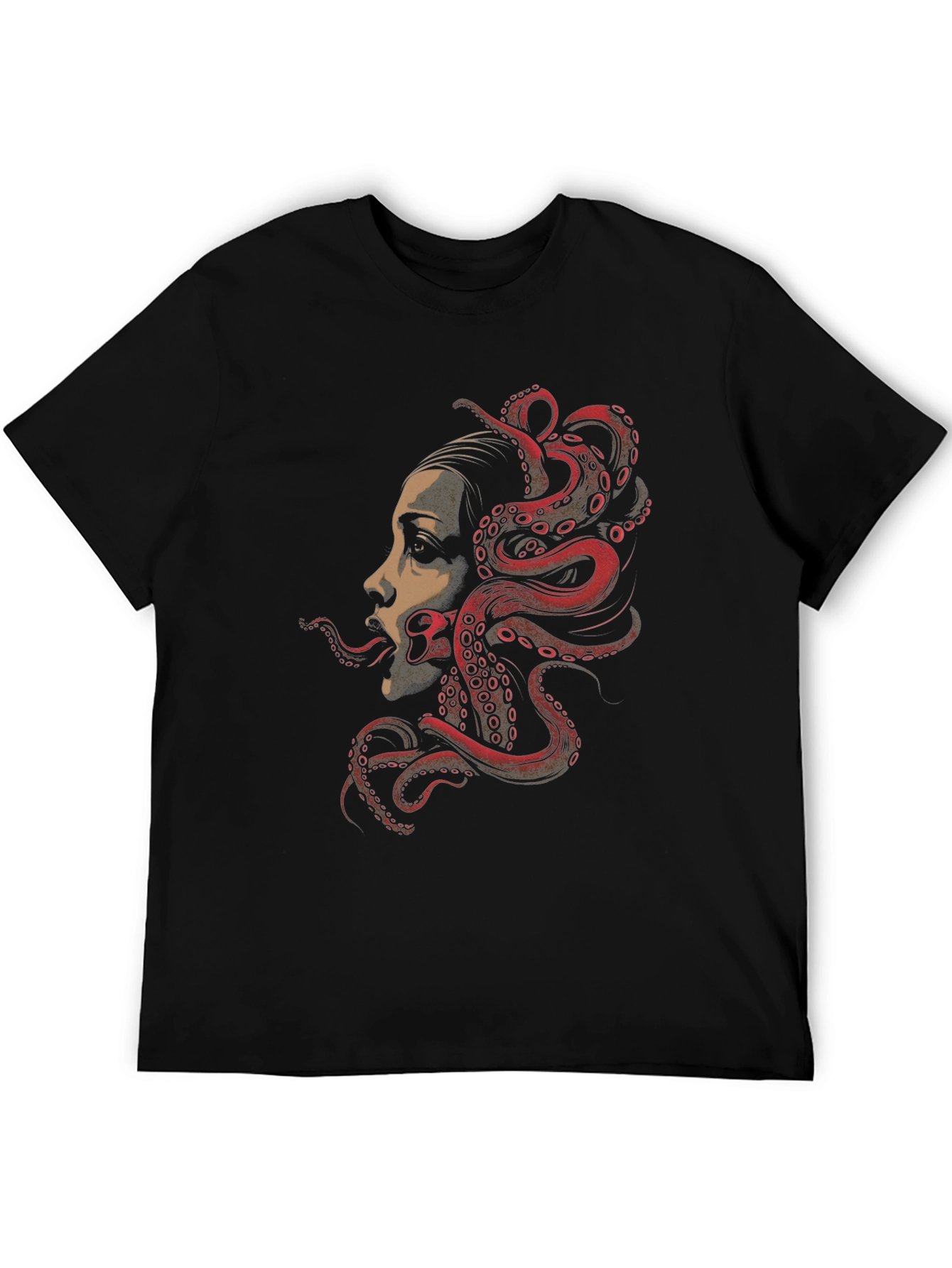 Octopus Woman Graphic Tee - Dark Arts Apparel