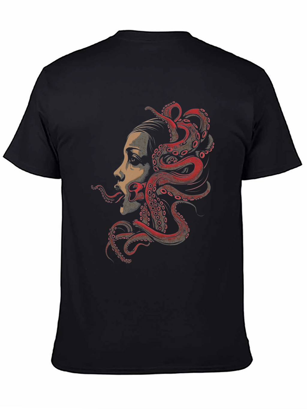 Octopus Woman Graphic Tee - Dark Arts Apparel