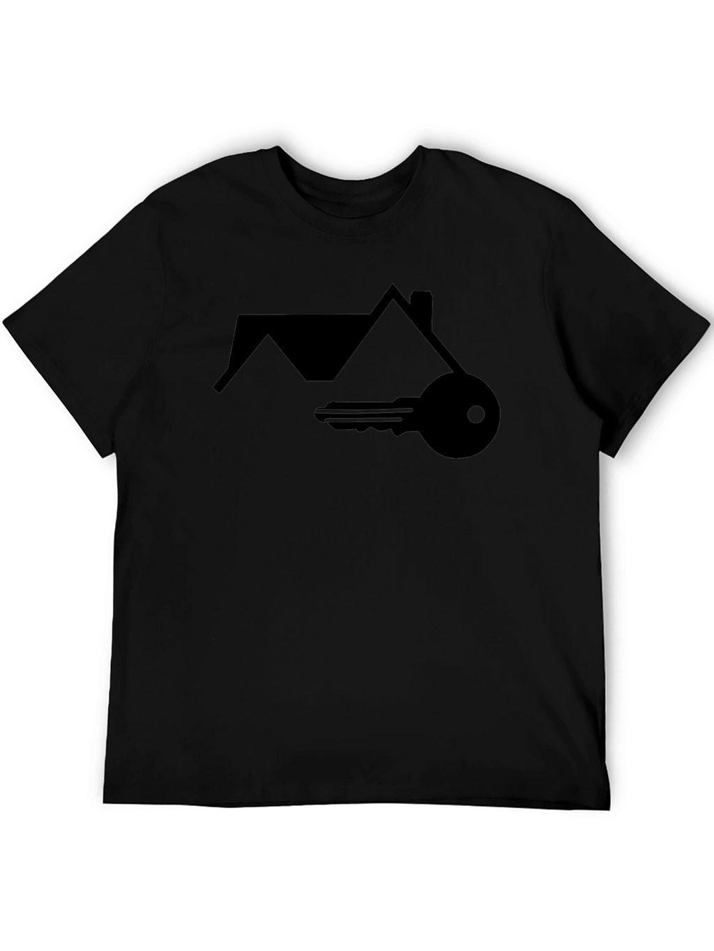 Home Key Graphic T-Shirt - Modern Style