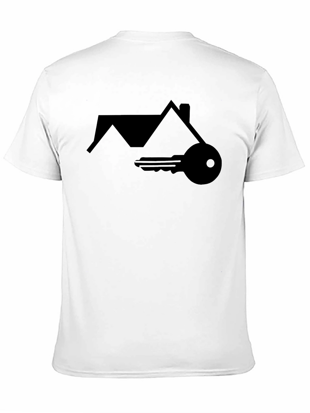 Home Key Graphic T-Shirt - Modern Style