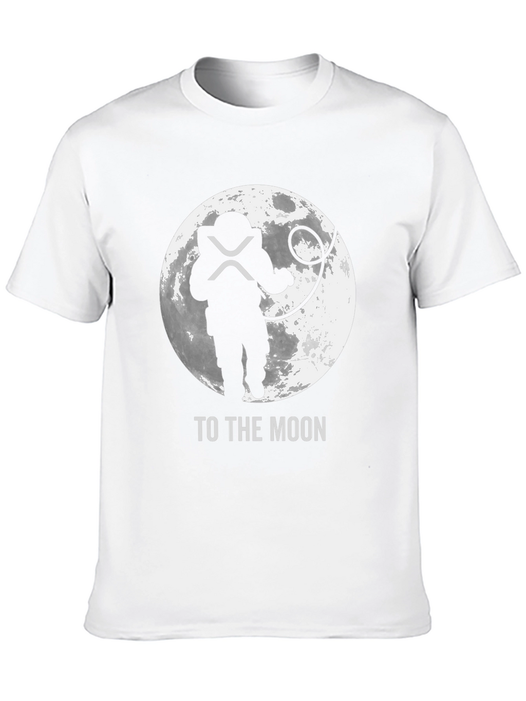 To The Moon Black Crypto T-Shirt