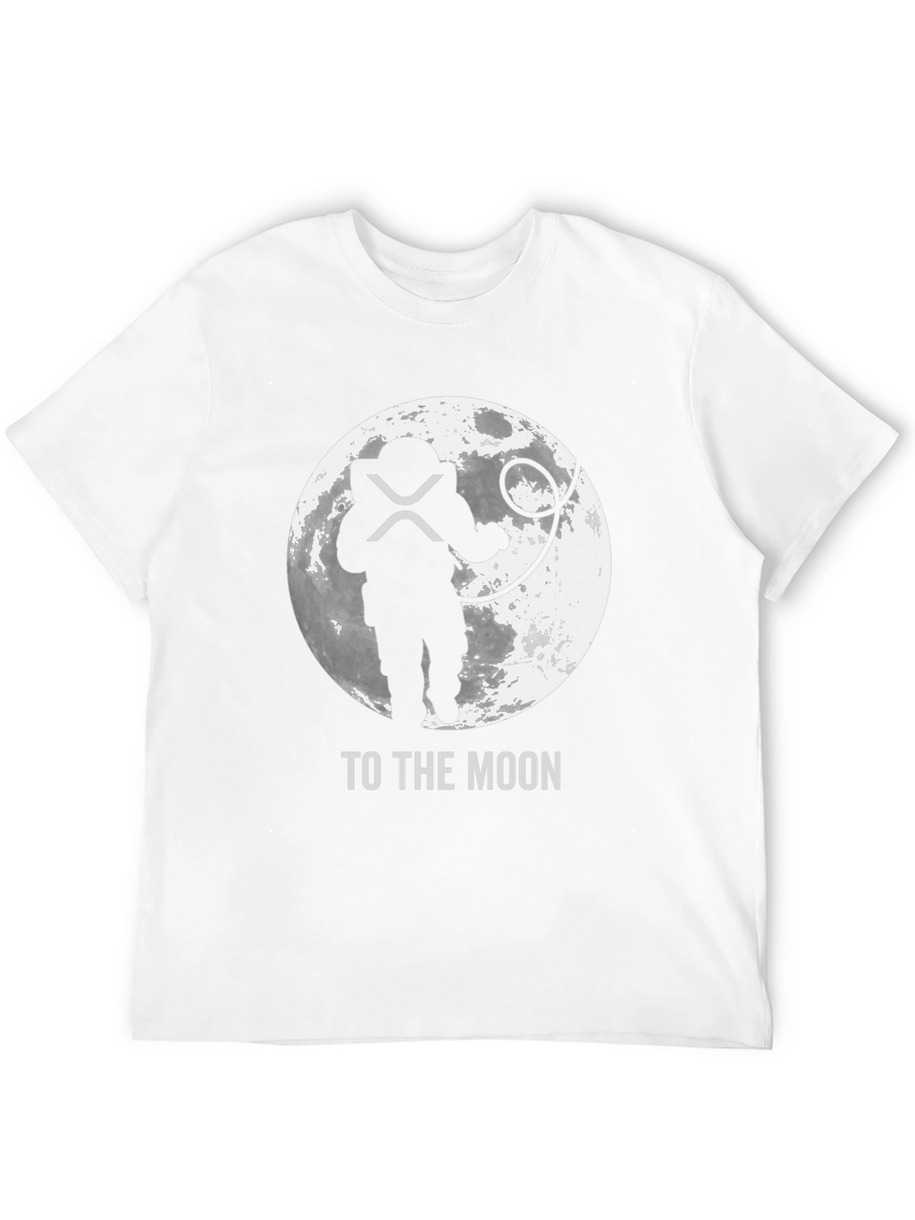 To The Moon Black Crypto T-Shirt