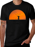 Fishing T-Shirt - Id Rather Be Fishing Graphic Tee