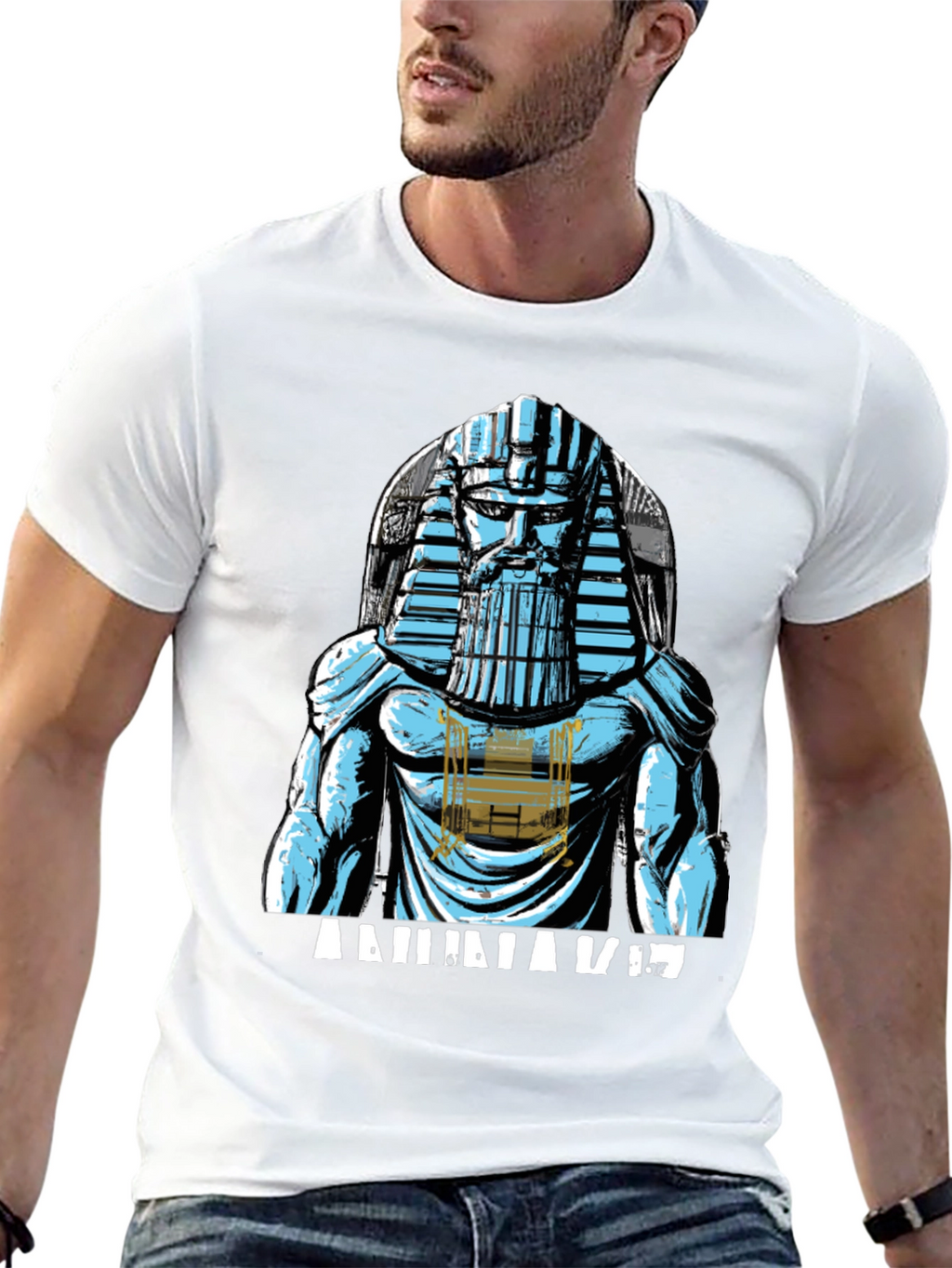 Anunnaki Pharaoh T-Shirt - Egyptian God Graphic Tee