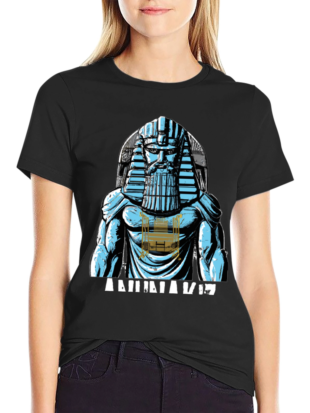 Anunnaki Pharaoh T-Shirt - Egyptian God Graphic Tee