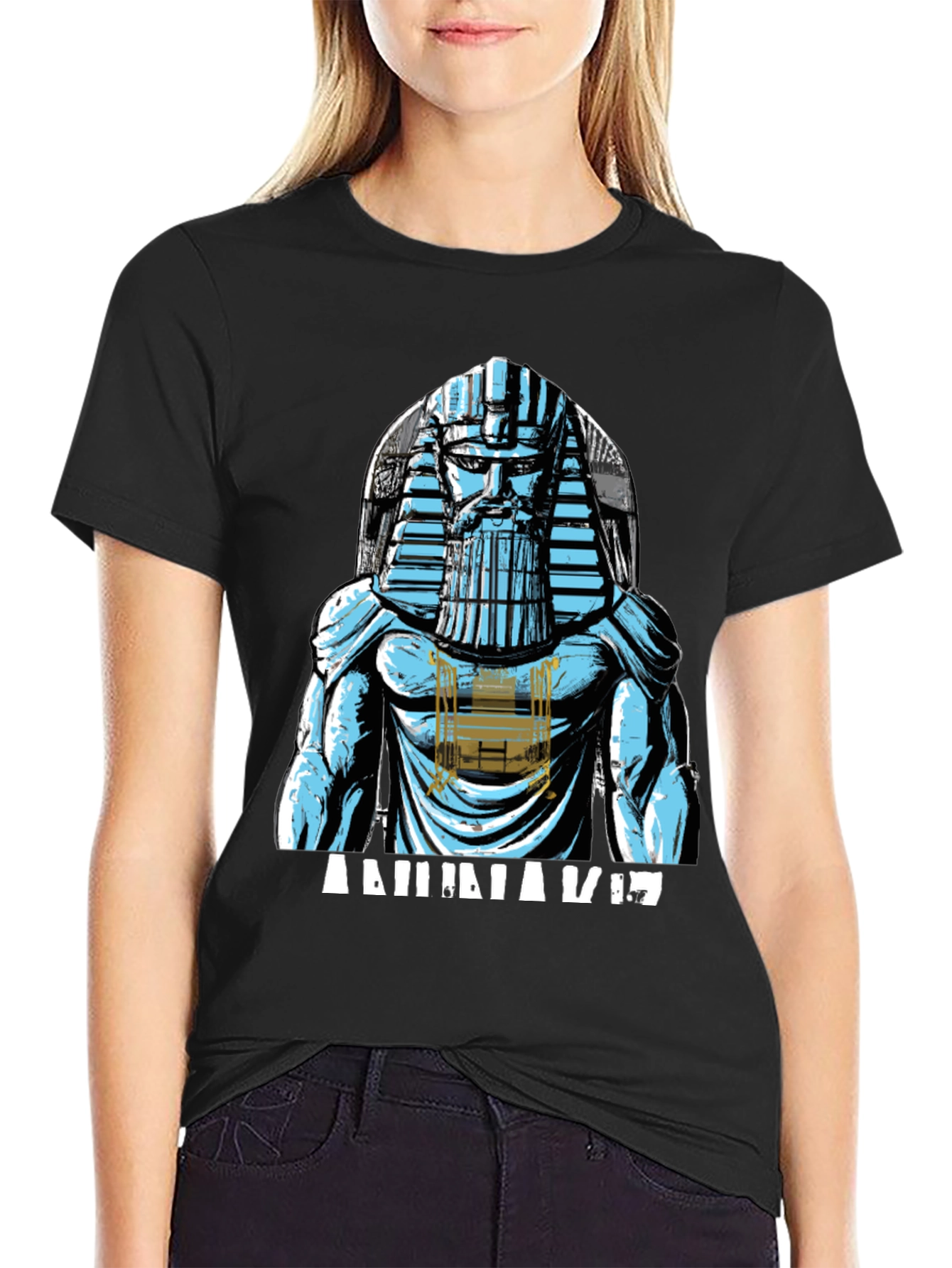 Anunnaki Pharaoh T-Shirt - Egyptian God Graphic Tee