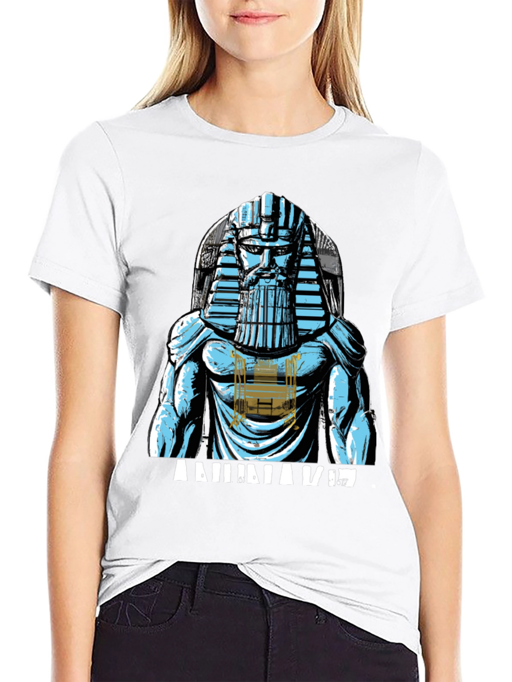 Anunnaki Pharaoh T-Shirt - Egyptian God Graphic Tee