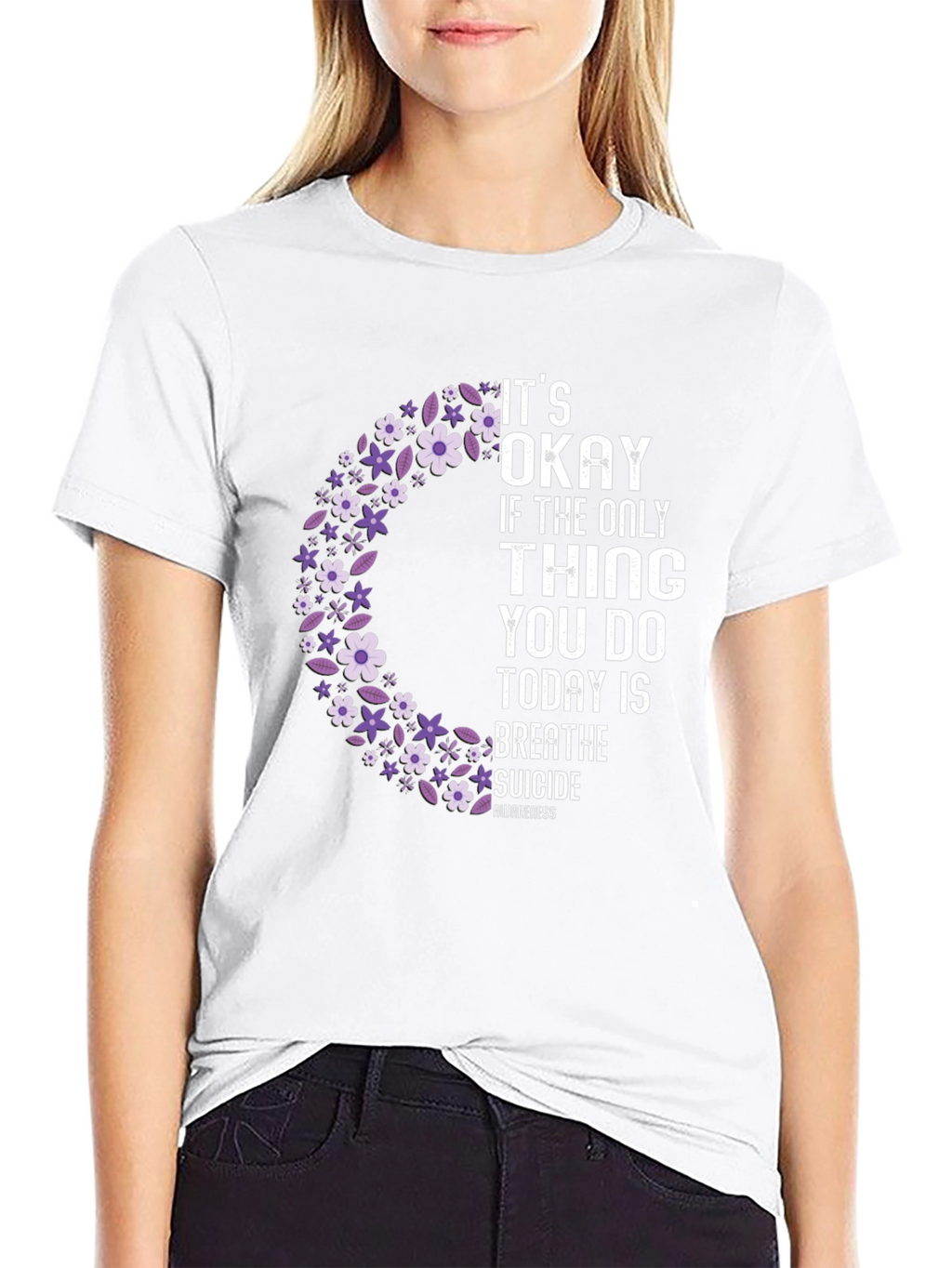 Its Okay T-Shirt - Suicide Awareness